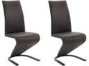 loft24 Freischwinger Zap Esszimmerstuhl Microfaser 2er-Set Bild 2