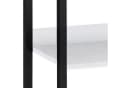 loft24 Standregal Ceno MDF Metalloptik Schwarz/Weiß Bild 3