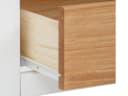 loft24 Lowboard Rini TV-Bank Fernsehschrank 3 Schubladen Kiefer Bild 5