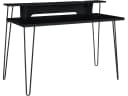 loft24 Schreibtisch Newline Schwarz mit kabelloser Ladestation Bild 2