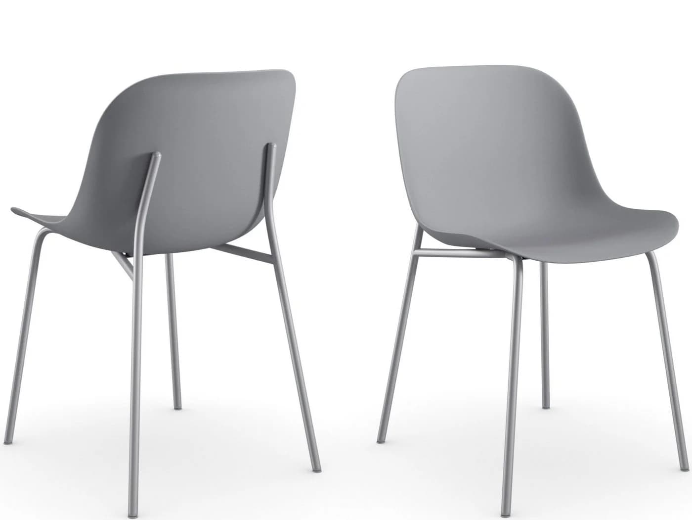 loft24 Stuhl Orca Set 2 St. Metallgestell - Bild 2