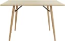 loft24 Esstisch Henrik Skandinavisch Wildeiche Holzoptik Metallgestell Bild 1