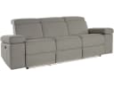 loft24 Relaxsofa 3-Sitzer Richard Grau Stoff Bild 2