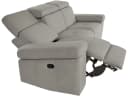 loft24 Relaxsofa 3-Sitzer Richard Grau Stoff Bild 5