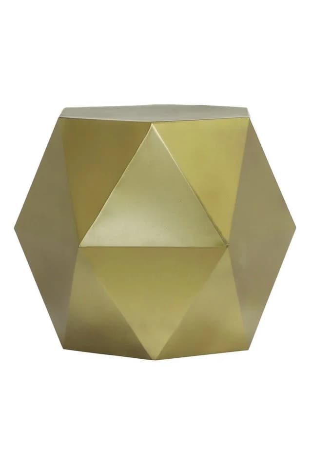loft24 Beistelltisch Diya Metall Bronze Couchtisch Modern - Bild 2