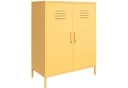 loft24 Mehrzweckschrank Cache Spind Schrank 2 Türen Metall Hellblau Bild 3