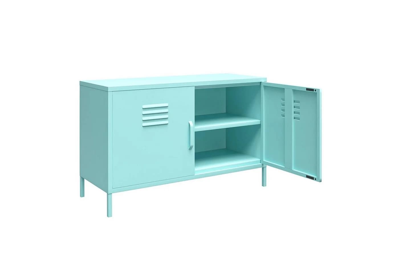loft24 Sideboard Cache, Spint Schrank Grün - Bild 3