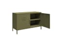 loft24 Sideboard Bradford Metall 2 Türen Olivgrün Bild 4
