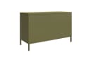 loft24 Sideboard Bradford Metall 2 Türen Olivgrün Bild 5