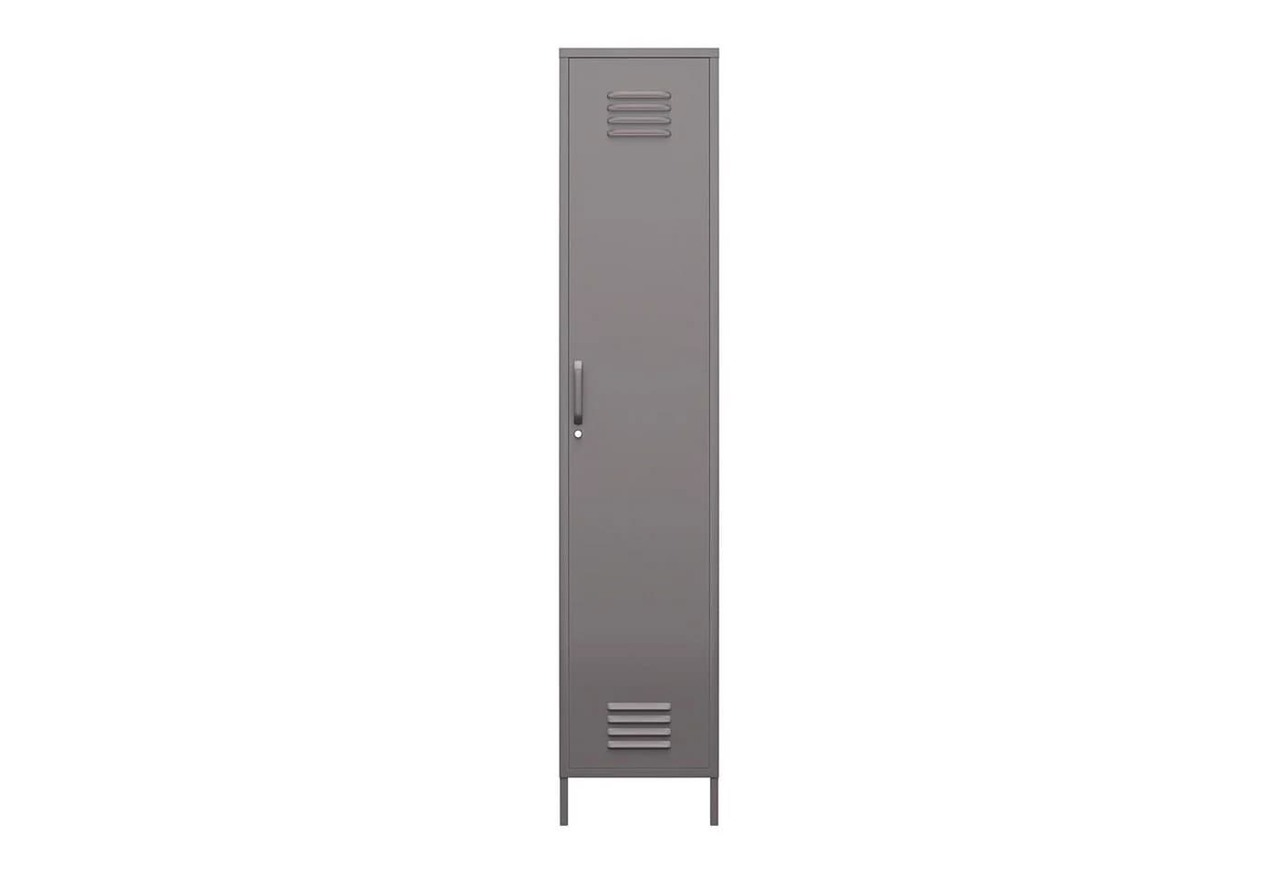 loft24 Spind Bradford Metall Grau