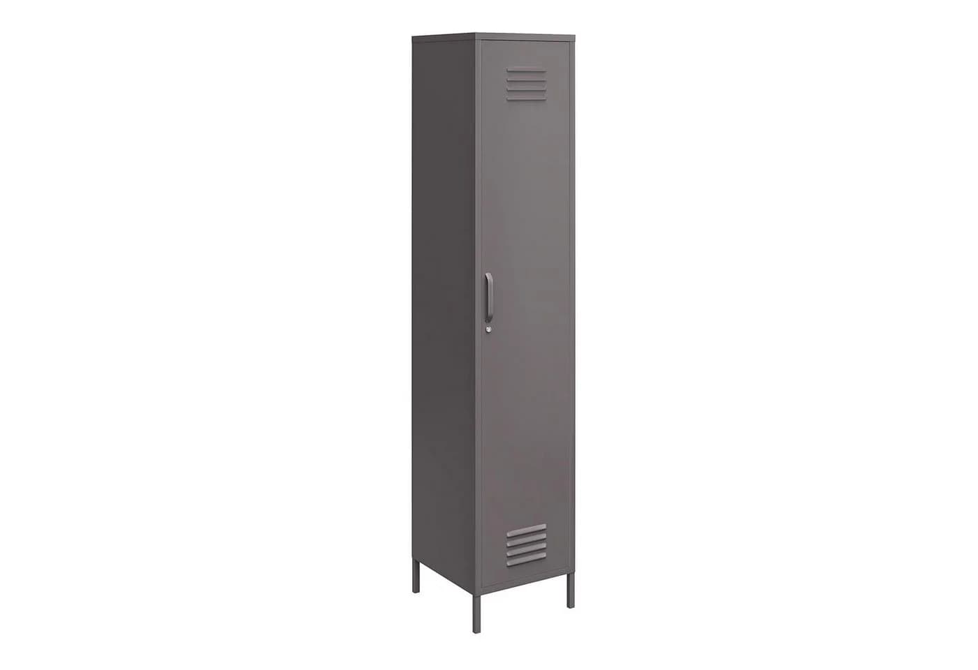 loft24 Spind Bradford Metall Grau - Bild 2