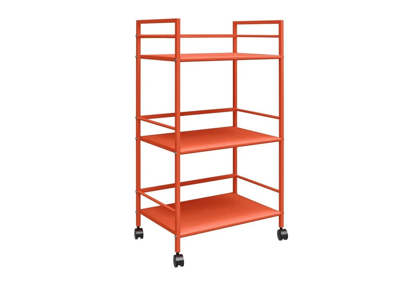 Mid.you Servierwagen Cache Orange Metall Rechteckig - Bild 2