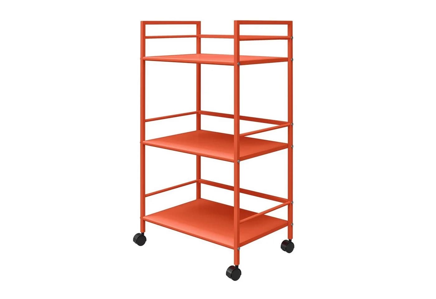 Mid.you Servierwagen Cache Orange Metall Rechteckig - Bild 4