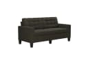 loft24 Sofa Bowie 3-Sitzer Couch grau mit Tufting Bild 1
