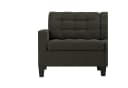 loft24 Sofa Bowie 3-Sitzer Couch grau mit Tufting Bild 4