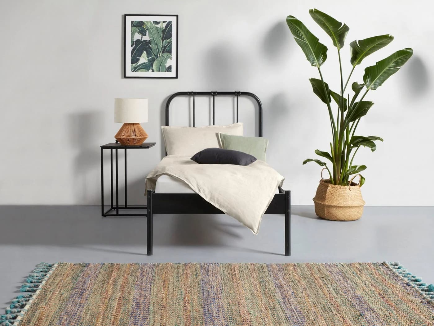 loft24 Metallbett Ariel Modern Schwarz - Bild 2