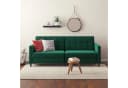 DOREL HOME Hartford II 3-Sitzer Sofa mit Bettfunktion Dunkelgrün Bild 2