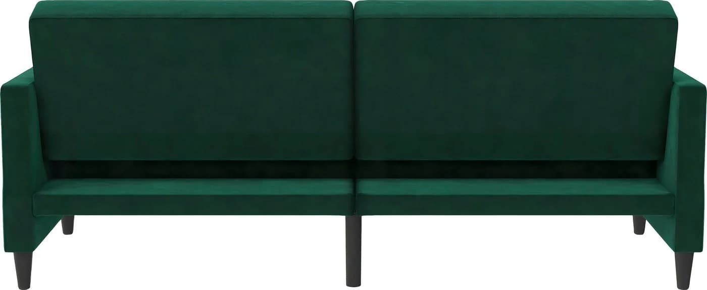 DOREL HOME Hartford II 3-Sitzer Sofa mit Bettfunktion Dunkelgrün - Bild 5
