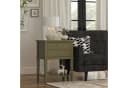loft24 Beistellschrank Franklin Grau 2 Schubladen Landhausstil Bild 1