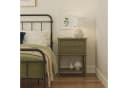 loft24 Beistellschrank Franklin Grau 2 Schubladen Landhausstil Bild 2