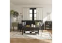 loft24 Beistellschrank Franklin Grau 2 Schubladen Landhausstil Bild 3