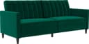 DOREL HOME Celine 3-Sitzer Sofa Dunkelgrün Verstellbar Bild 4