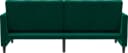 DOREL HOME Celine 3-Sitzer Sofa Dunkelgrün Verstellbar Bild 5
