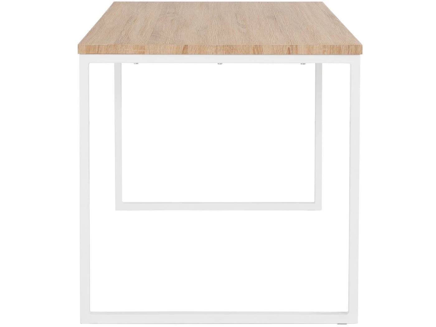 loft24 Esstisch Brolin Eichenoptik Metallgestell - Bild 3