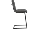 loft24 Stuhl William Barstuhl Grau Mikrofaser (2er Set) Bild 4