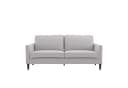 loft24 Sofa Mr. Kate 3-Sitzer Couch hellgrau Stoff Bild 2