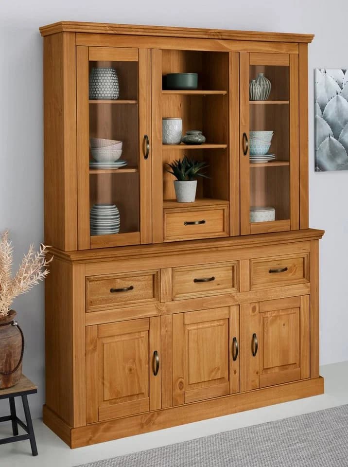 OTTO HOME Buffet Selma Beige Natur Massivholz Kiefer - Bild 2