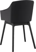 loft24 Esszimmerstuhl Nolia 2er-Set Schwarz Kunststoff Modern Bild 5