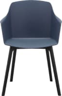 loft24 Armlehnstuhl Nolia (2er Set) Blau Kunststoff Esszimmerstuhl Bild 1