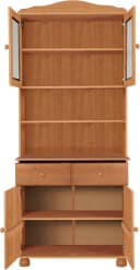 OTTO HOME Buffet Mette Braun Massivholz mit 4 Türen Bild 4