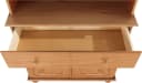 OTTO HOME Buffet Mette Braun Massivholz mit 4 Türen Bild 5