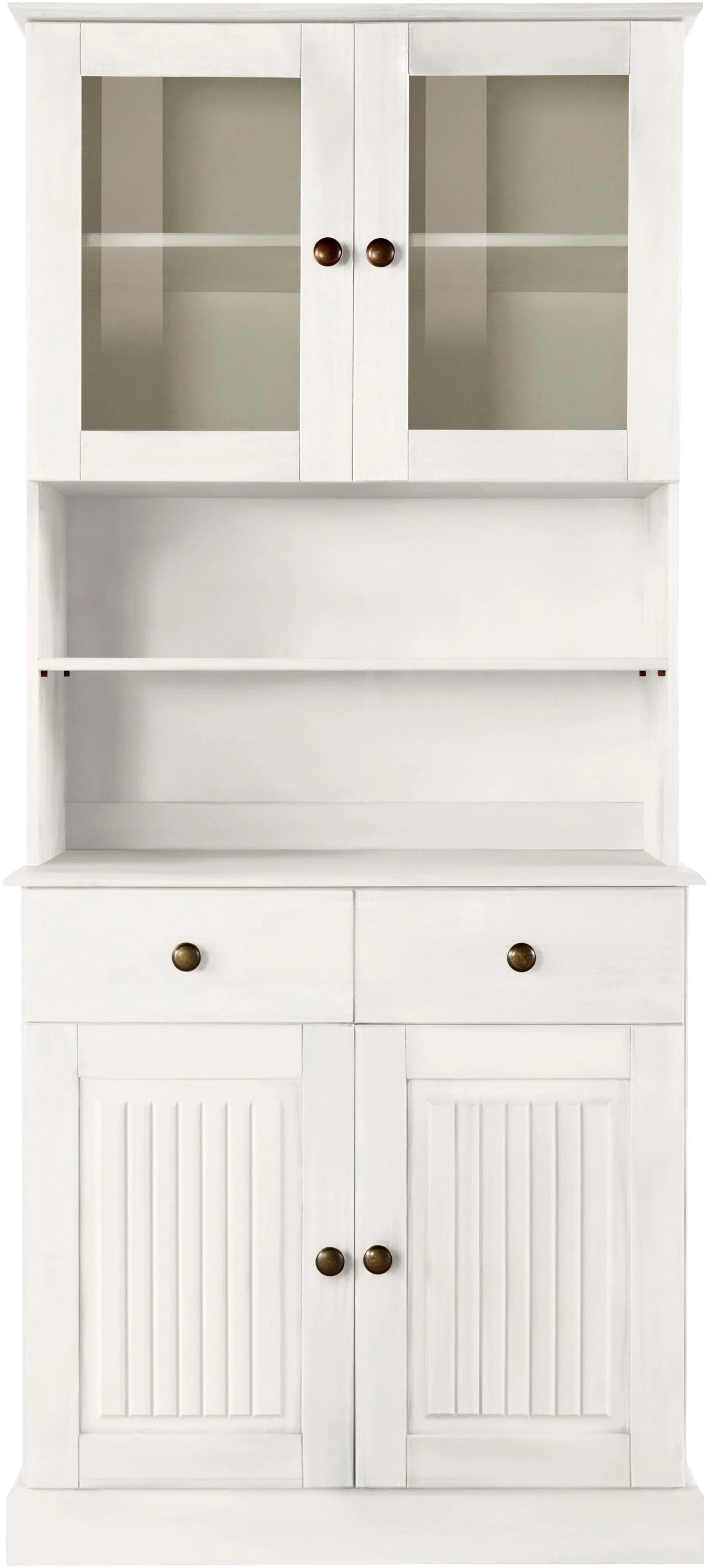 OTTO HOME Buffet Liotta Weiß Massivholz Kiefer