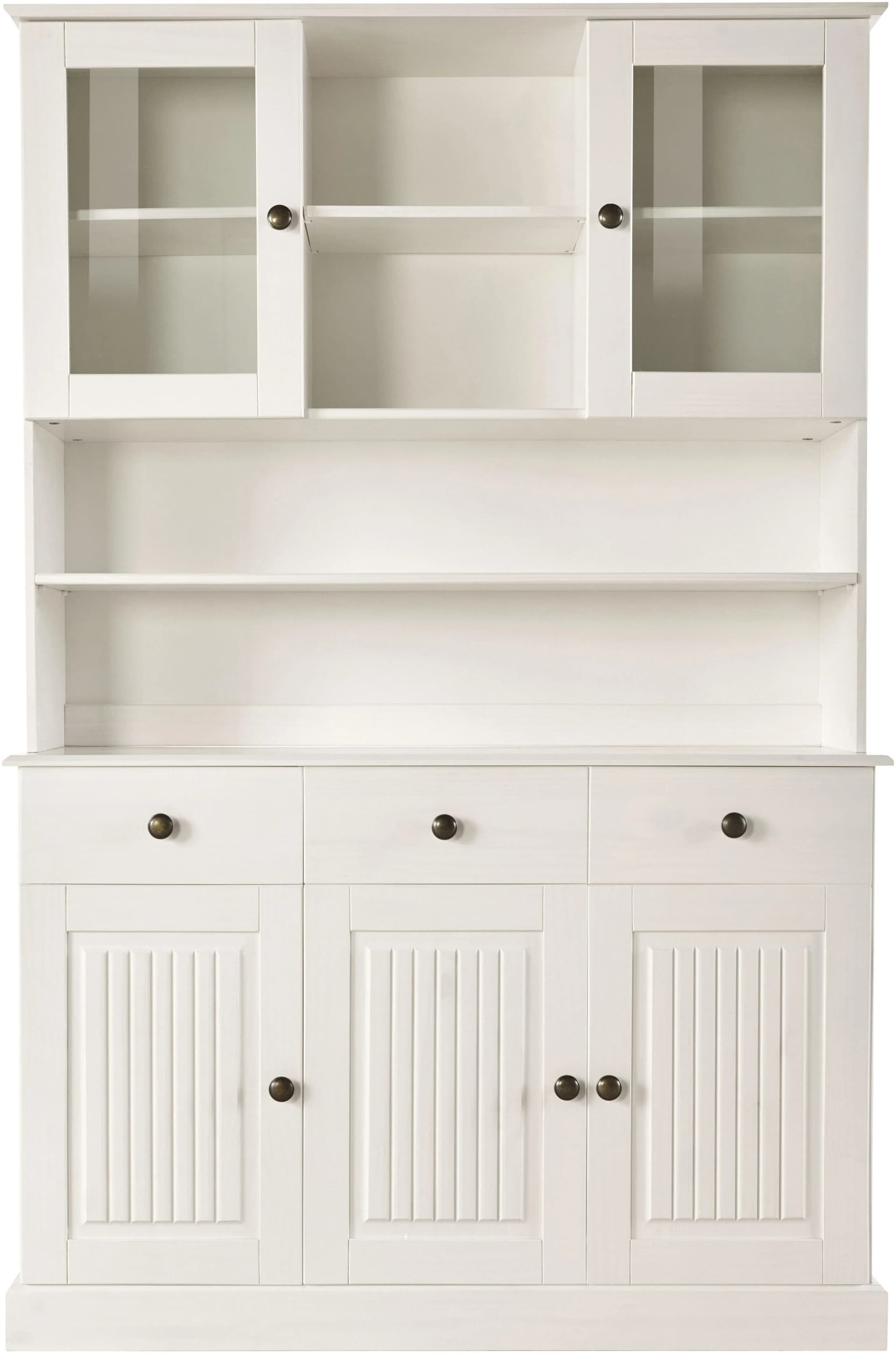 OTTO HOME Buffet Liotta Weiß Massivholz Kiefer