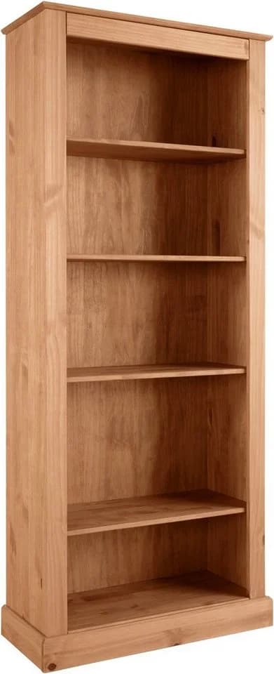 OTTO HOME Liotta Bücherregal Massivholz Beige Natur Gewachst - Bild 3