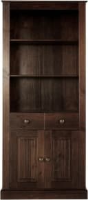 Bücherregal HOME AFFAIRE Liotta Braun Massivholz Bild 1