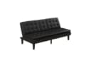 DOREL HOME Schlafsofa Maine Schwarz mit Relaxfunktion und Getränkehaltern Bild 4