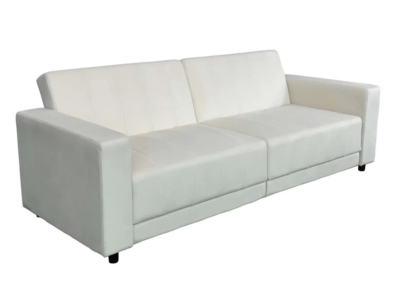 DOREL HOME Allie II Schlafsofa 3-Sitzer Creme mit Schlaffunktion - Bild 4