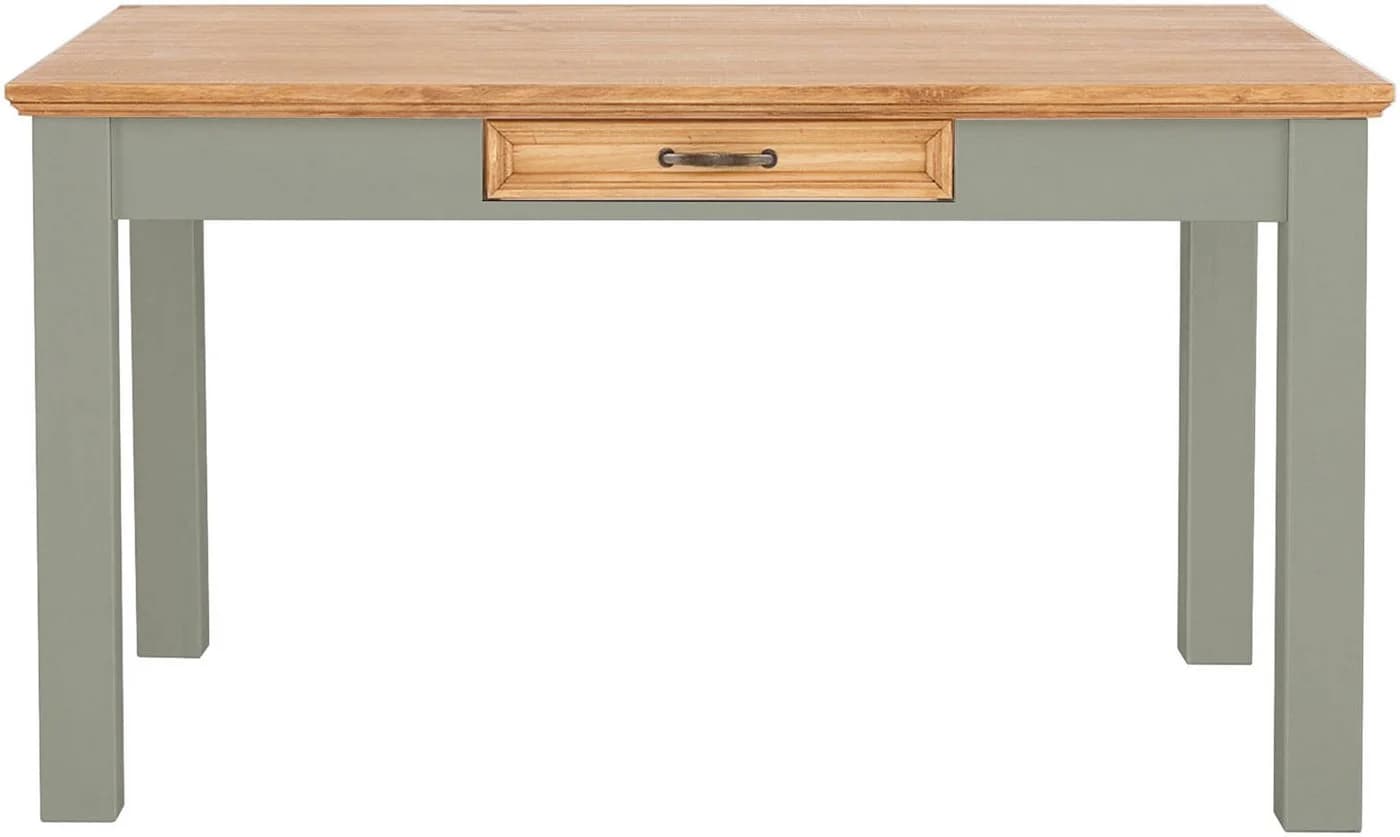 OTTO home Esstisch Selma mit Schublade Massivholz Kiefernholz - Bild 4