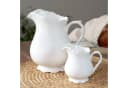 Chic Antique Milchkännchen Provence Weiß Porzellan 200 ml Bild 2