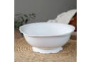 Chic Antique Schüssel Provence Weiß Porzellan D 25cm Bild 1