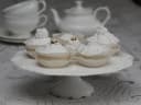 Chic Antique Kuchenplatte weiß Porzellan Shabby Chic Antik Bild 1
