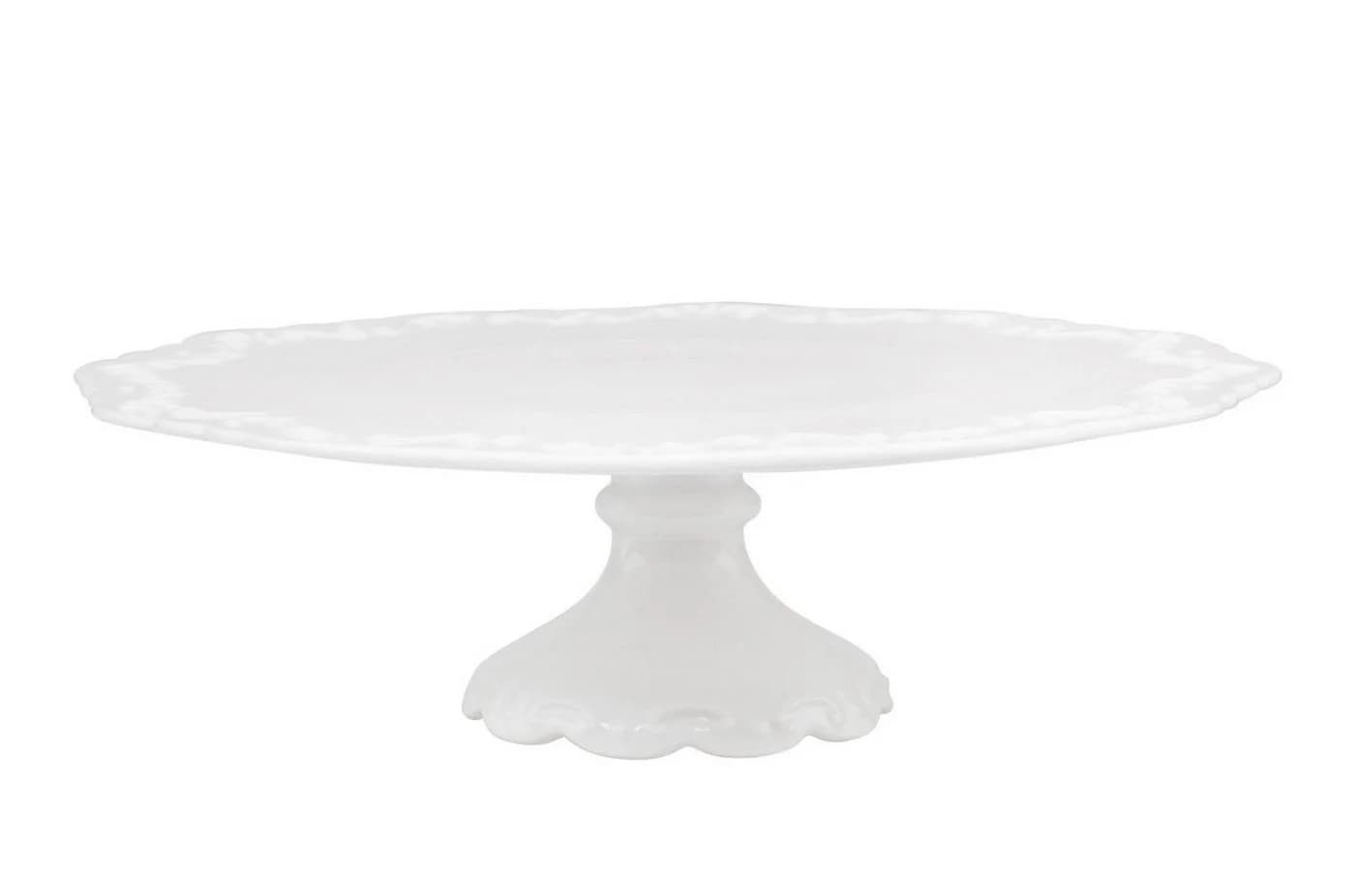 Chic Antique Kuchenplatte weiß Porzellan Shabby Chic Antik - Bild 2