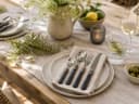 Chic Antique Linas Besteck-Set 4-tlg. Antique Kohle Silber Deko Bild 3