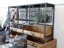 Chic Antique Wandregal mit Schubladen Antique Natur Bild 1
