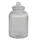 Chic Antique Vorratsglas 4,6 L mit Rillen und Deckel Bild 2