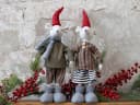 Chic Antique Weihnachtsmaus Set Asger & Agnes stehend 2er Set Bunt Bild 1